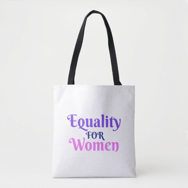 Tote Bag Égalité pour les femmes (Devant)
