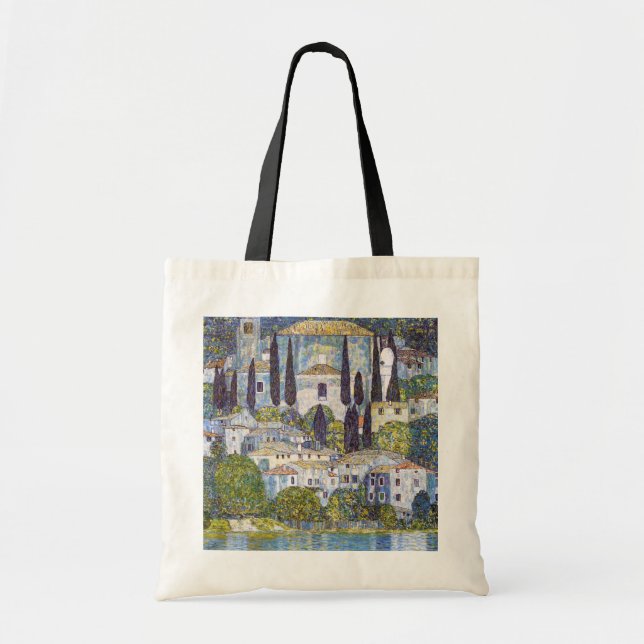 Tote Bag Église à Cassone, Gustav Klimt (Devant)