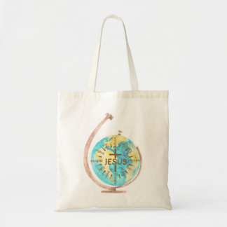 Tote Bag Eglise-don chrétienne de Jésus compas
