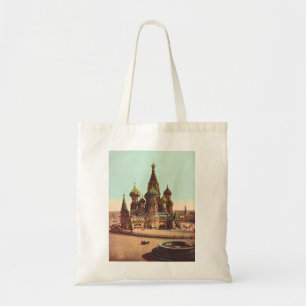 Tote Bag Église St. Basil, place Rouge Moscou