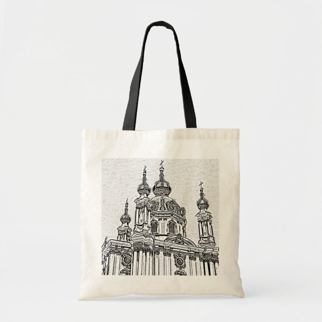 Tote Bag Église ukrainienne (Devant)