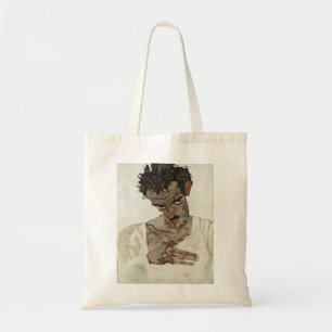 Tote Bag Egon Schiele - Autonomie - Portrait À Tête Laiss