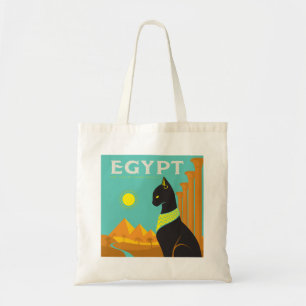 Tote Bag Égypte Terre du Pourcentage Feline