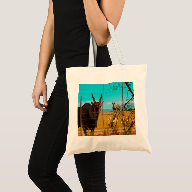 Tote Bag Eland Antelope Animal Afrique du Sud ZA (Devant (produit))