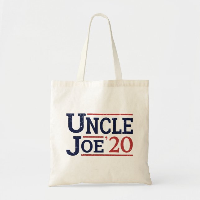 Tote Bag Élection 2020 - Oncle Joe (Devant)
