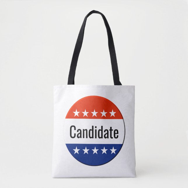 Tote Bag Élection de 2026 pour la campagne des candidats pe (Devant)