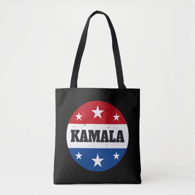 Tote Bag Élection Kamala Harris 2024 V (Devant)