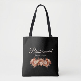 Tote Bag Élégance d'automne à l'aquarelle - Cadeau pour dem