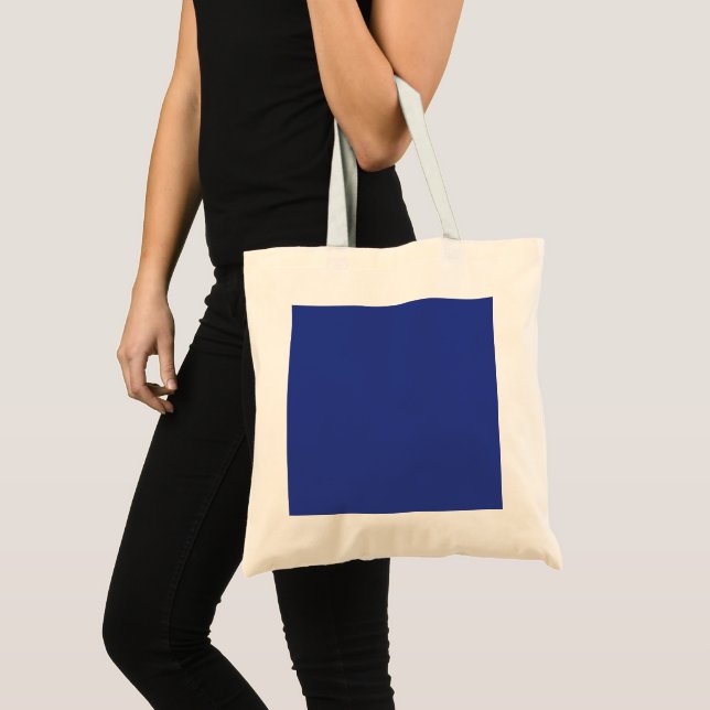 Tote Bag Élégance des Fêtes Royale Bleue (Devant (produit))
