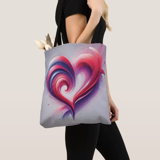 Tote Bag Élégance du coeur (De près)