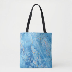 Tote Bag Élégance du marbre : Surface texturée naturelle.
