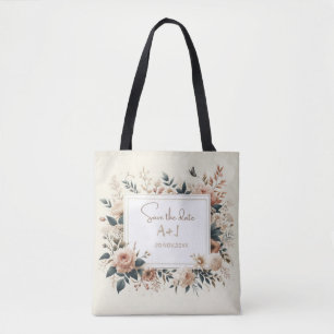 Tote Bag Élégance florale : Essentials Mariages Fourre-tout