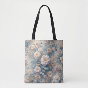 Tote Bag Élégance Florale Intemporelle : Fleurs Classiques