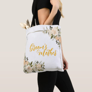 Tote Bag Élégance florissante : Mère du Boho Groom Floral