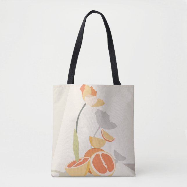 Tote Bag Élégance monochrome (Devant)