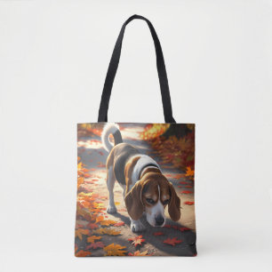 Tote Bag Élégant Beagle Shoulder Fourre-tout