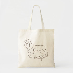 Tote Bag Elégant Cavalier King Charles Spaniel
