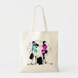 Tote Bag Élégant chic de mannequins de filles