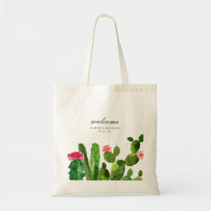 Tote Bag Elégant jardin de Cactus   MARIAGE