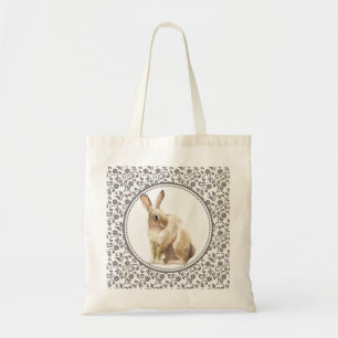 Tote Bag Elégant lapin Brown de Pâques