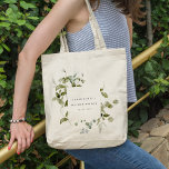 Tote Bag Élégant Mariage d'aquarelle de feuillage botanique<br><div class="desc">Elégante collection d'aquarelle de feuillage botanique.- c'est une aquarelle en écriture élégante Illustration d'un feuillage feuillu pastel subtil parfait pour votre printemps d'été, mariage botanique & fêtes. Il est très facile de customiser, avec vos données personnelles. Si vous avez besoin d'un autre produit correspondant ou de la personnalisation, veuillez envoyer...</div>