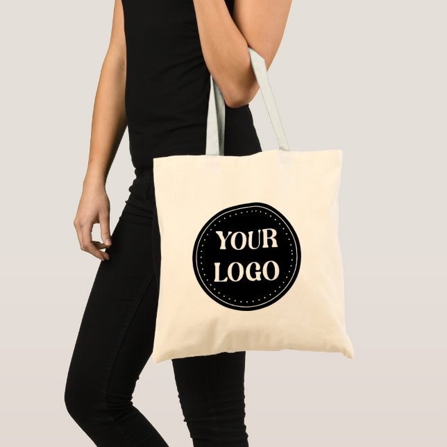 Tote Bag élégant, moderne, raffiné et éditable. (Devant (produit))