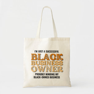 Tote Bag Élégant PROPRIÉTAIRE D'AFFAIRES NOIR Noir
