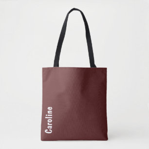 Tote Bag Élégant script de signature Monogramme