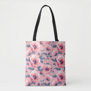 Tote Bag Élégant Stylish Cute Boho rose Botanique Floral