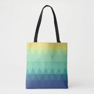 Tote Bag Elégant triangle abstrait ombre Motif