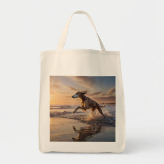 Tote Bag Élégante épicerie Saluki Fourre-tout
