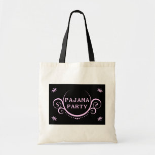 Tote Bag élégante invitation à la fête du pyjama