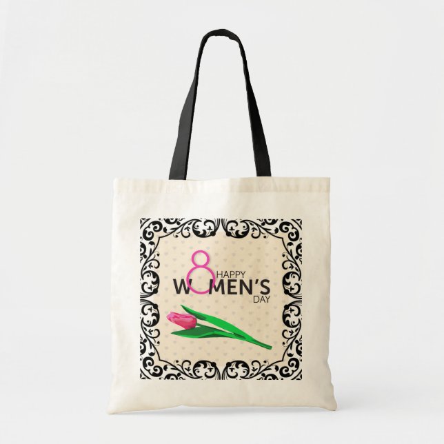 Tote Bag Elégante Journée internationale des femmes (Devant)