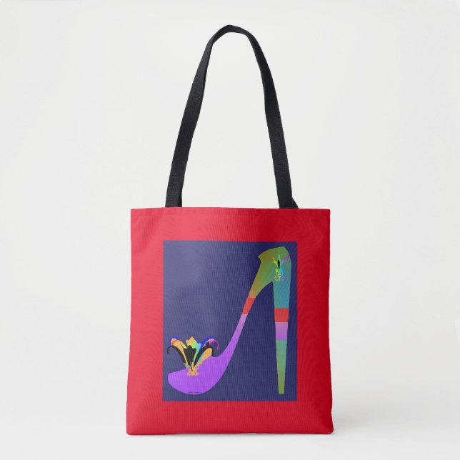 Tote Bag Élégante mode talon haut (Devant)