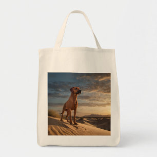Tote Bag Élégante Rhodesian Ridgeback Grocery Fourre-tout