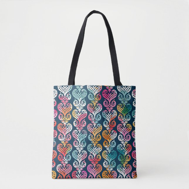 Tote Bag Éléments décoratifs, design motif polyvalent. (Devant)
