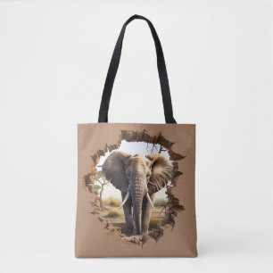 Tote Bag Éléphant