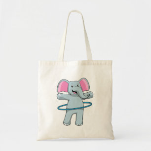 Tote Bag Eléphant à Fitness avec pneus Fitness