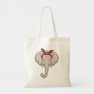 Tote Bag Eléphant avec Bandana