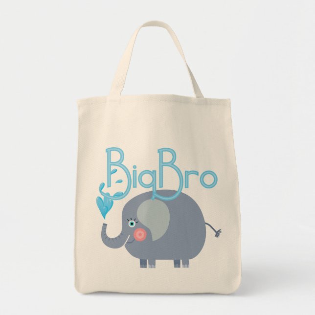 Tote Bag Elephant Big Bro (Devant)
