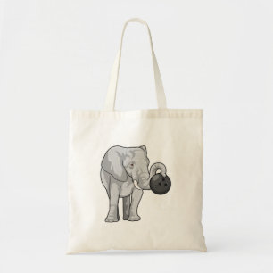 Tote Bag Éléphant de bowling