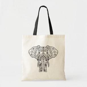 Tote Bag Éléphant de style