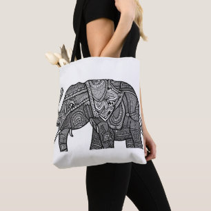 Tote Bag Elephant Fourre-tout