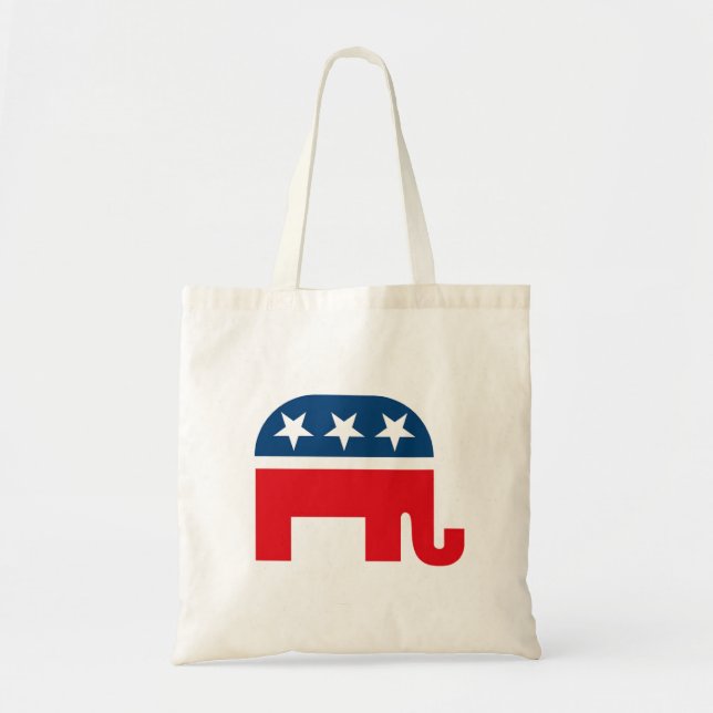Tote Bag Eléphant républicain (Devant)