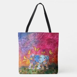 Tote Bag Éléphants de danse
