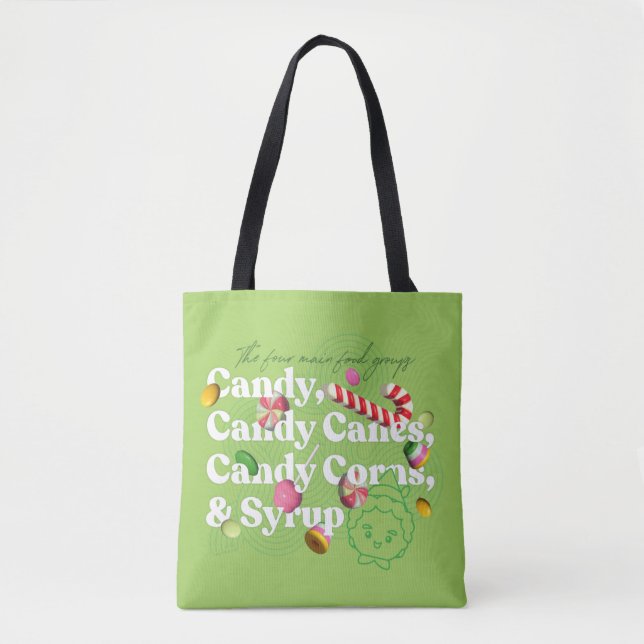 Tote Bag Elf the Movie | Les Quatre Principaux Groupes Alim (Devant)