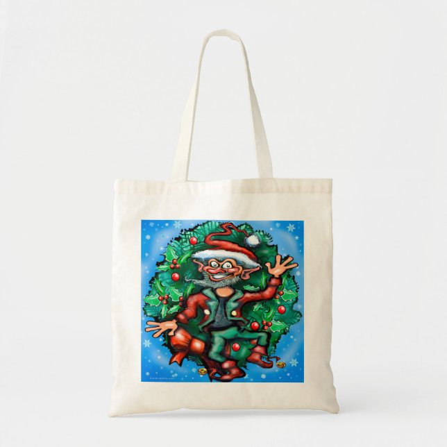 Tote Bag Elf Wreath (Devant)