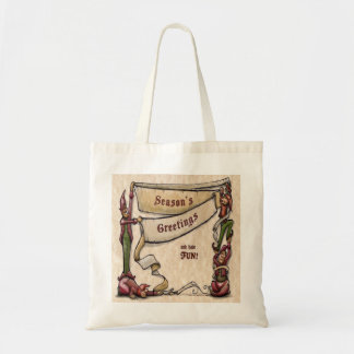 Tote Bag Elfes - Bonnes Fêtes