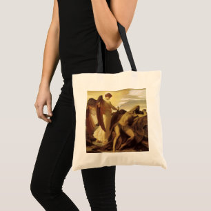 Tote Bag Élie dans le désert par Lord Frederic Leighton