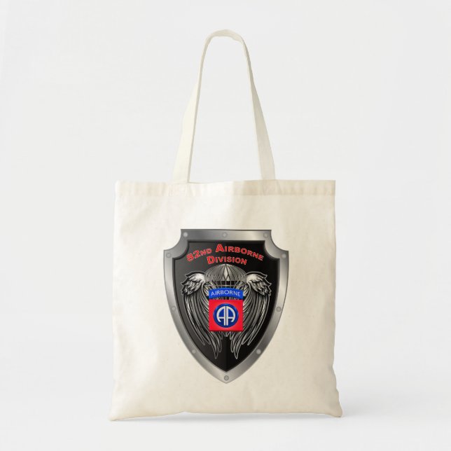 Tote Bag Élite 82e division aéroportée (Devant)